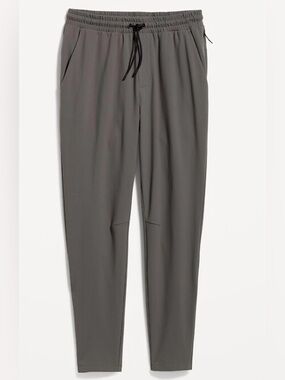 Old Navy Men’s PowerSoft Coze Edition Tapered Pants in Stainless Steel Med Tall